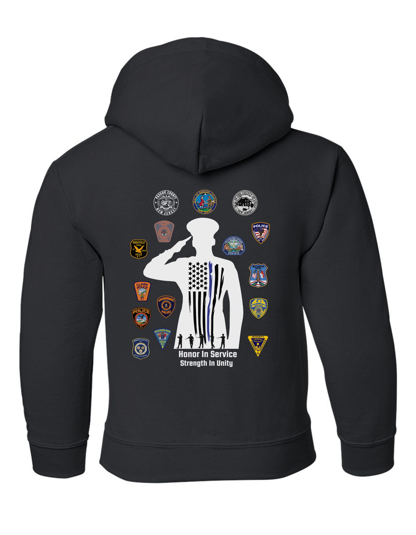 Bergen County Police Academy Youth Hoodie