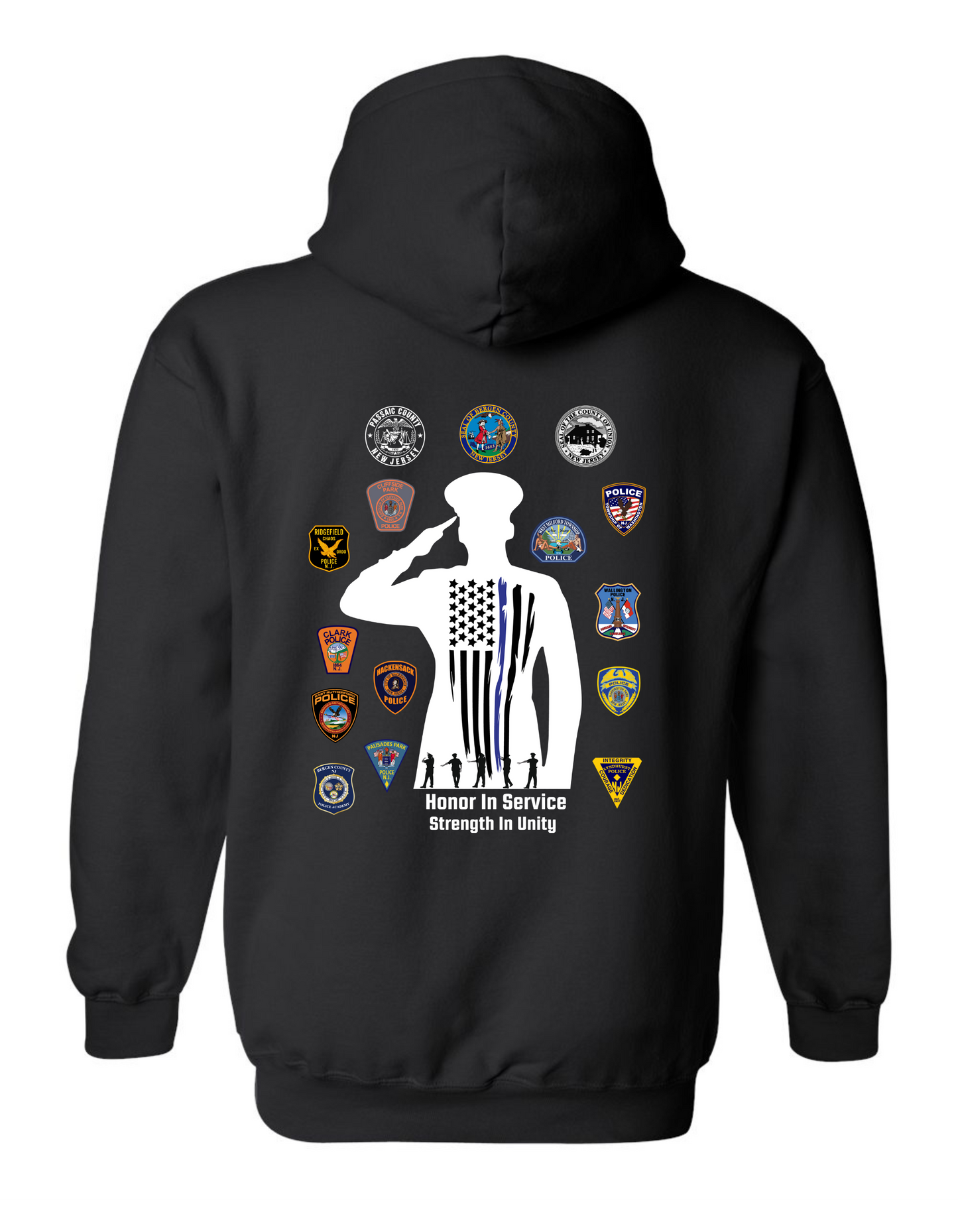 Bergen County Police Academy Hooded Sweatshirt