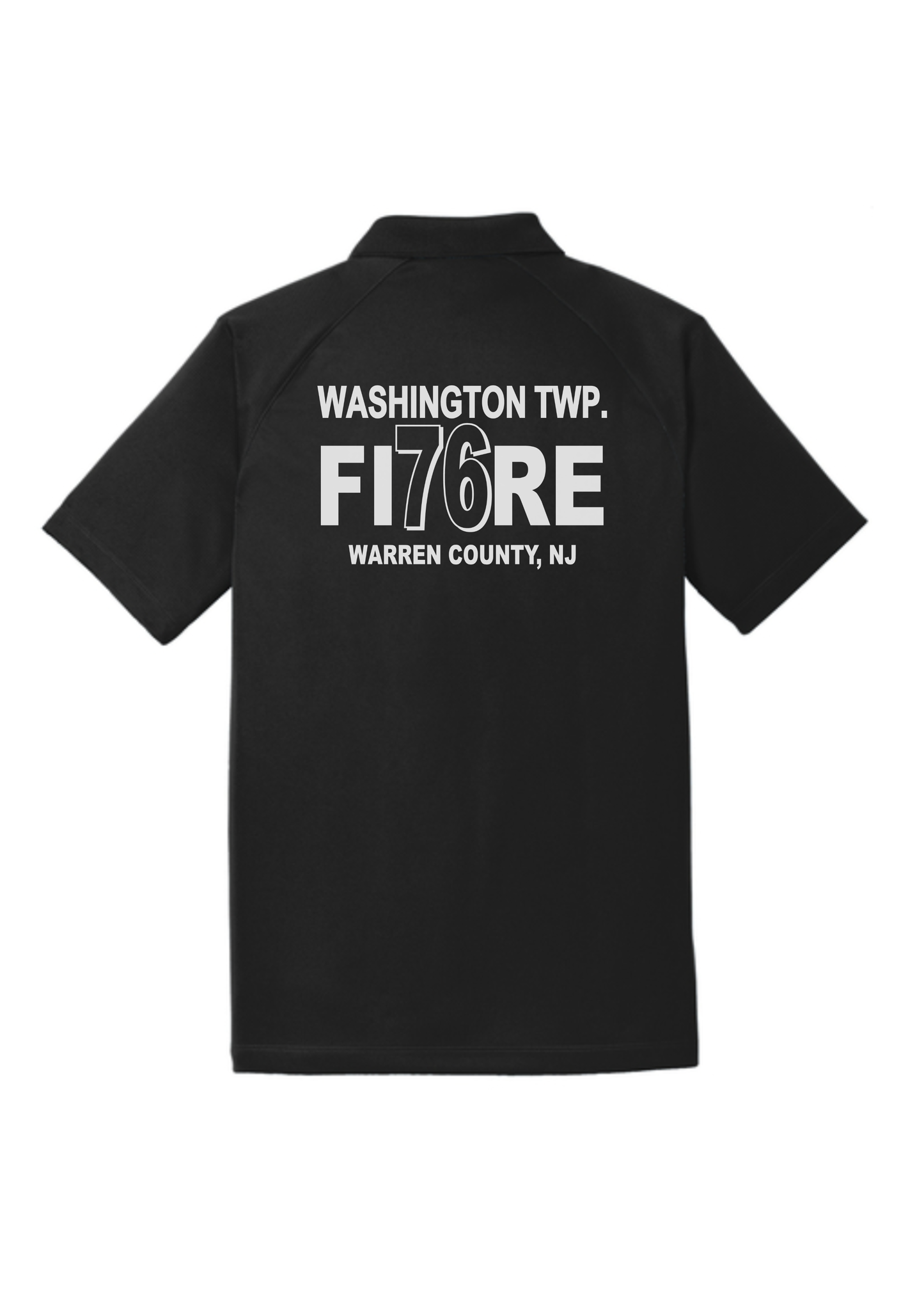 Washington Twp FD Port Authority Crossover Raglan Polo