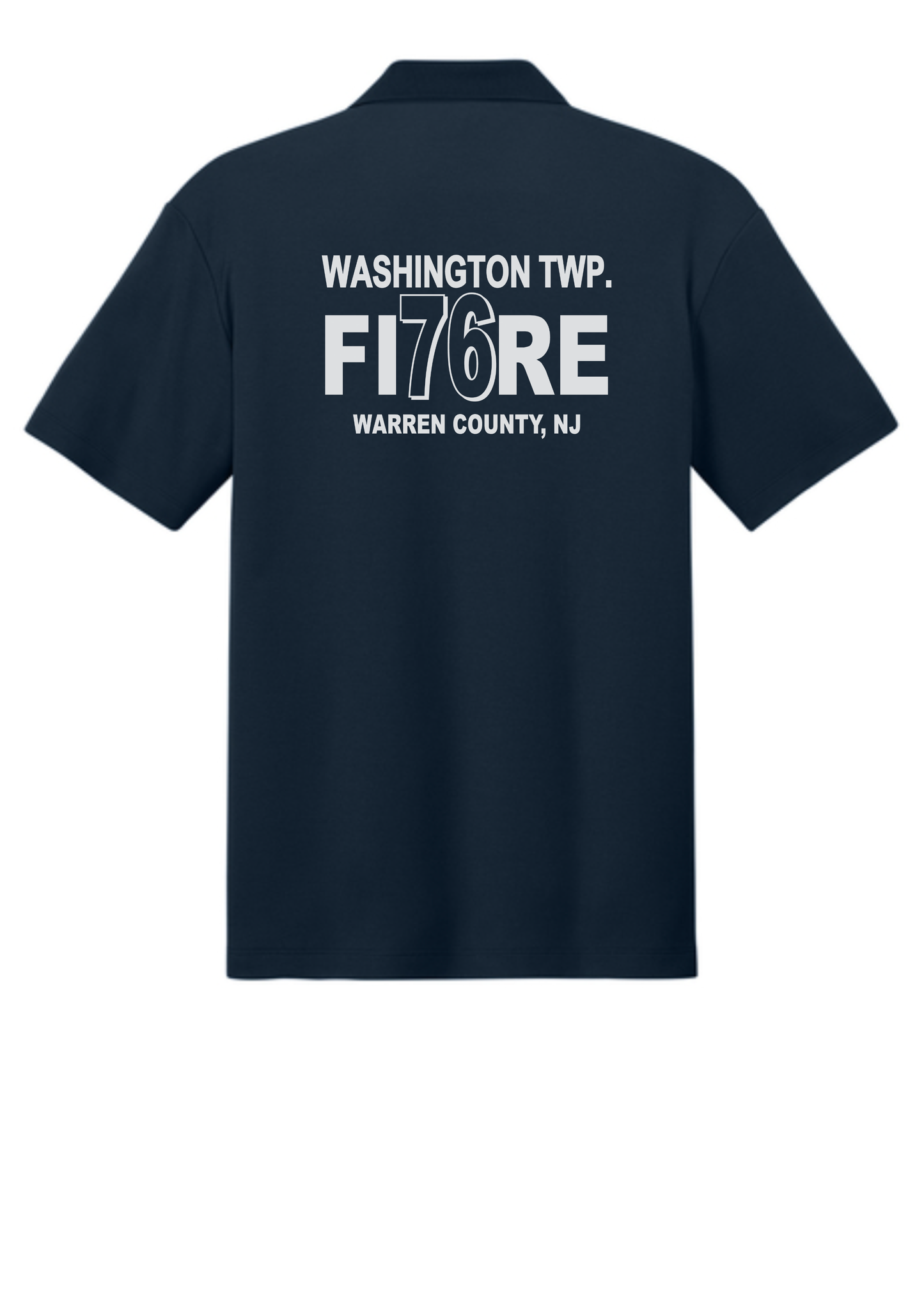 Washington Twp FD Port Authority Diamond Jacquard Polo