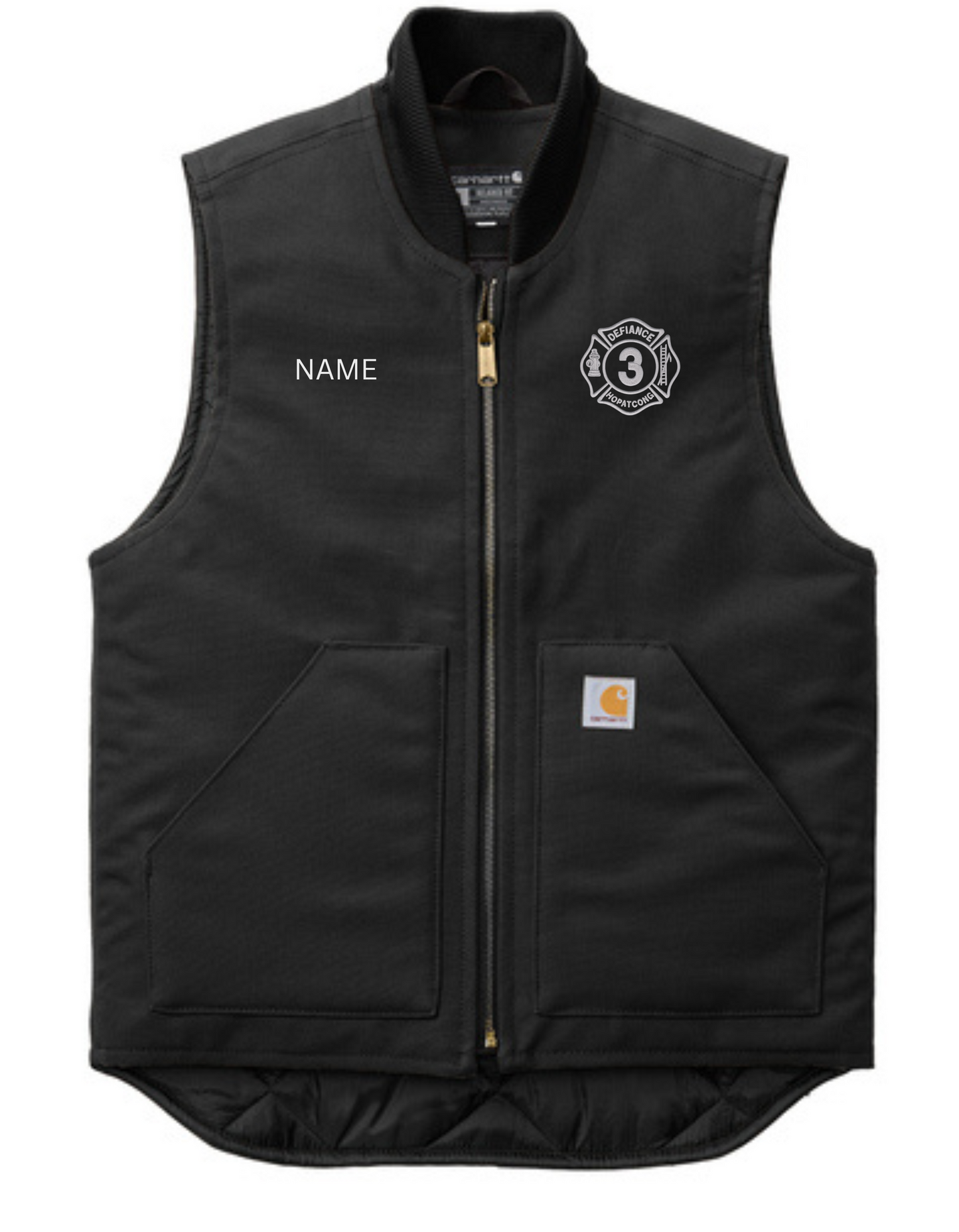 Hopatcong Embroidered Carhartt Duck Vest