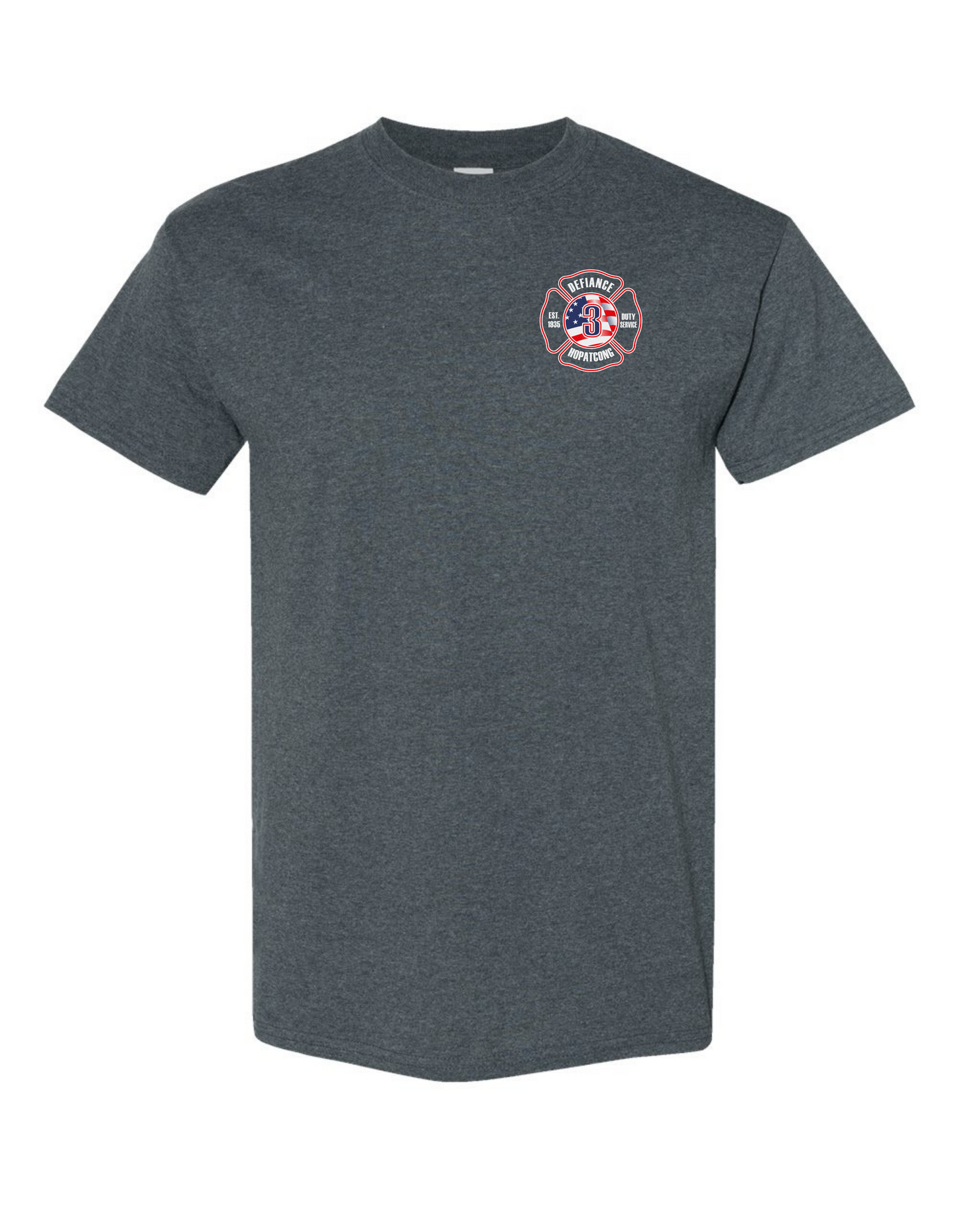 Hopatcong Maltese Cross Short Sleeve T-Shirt