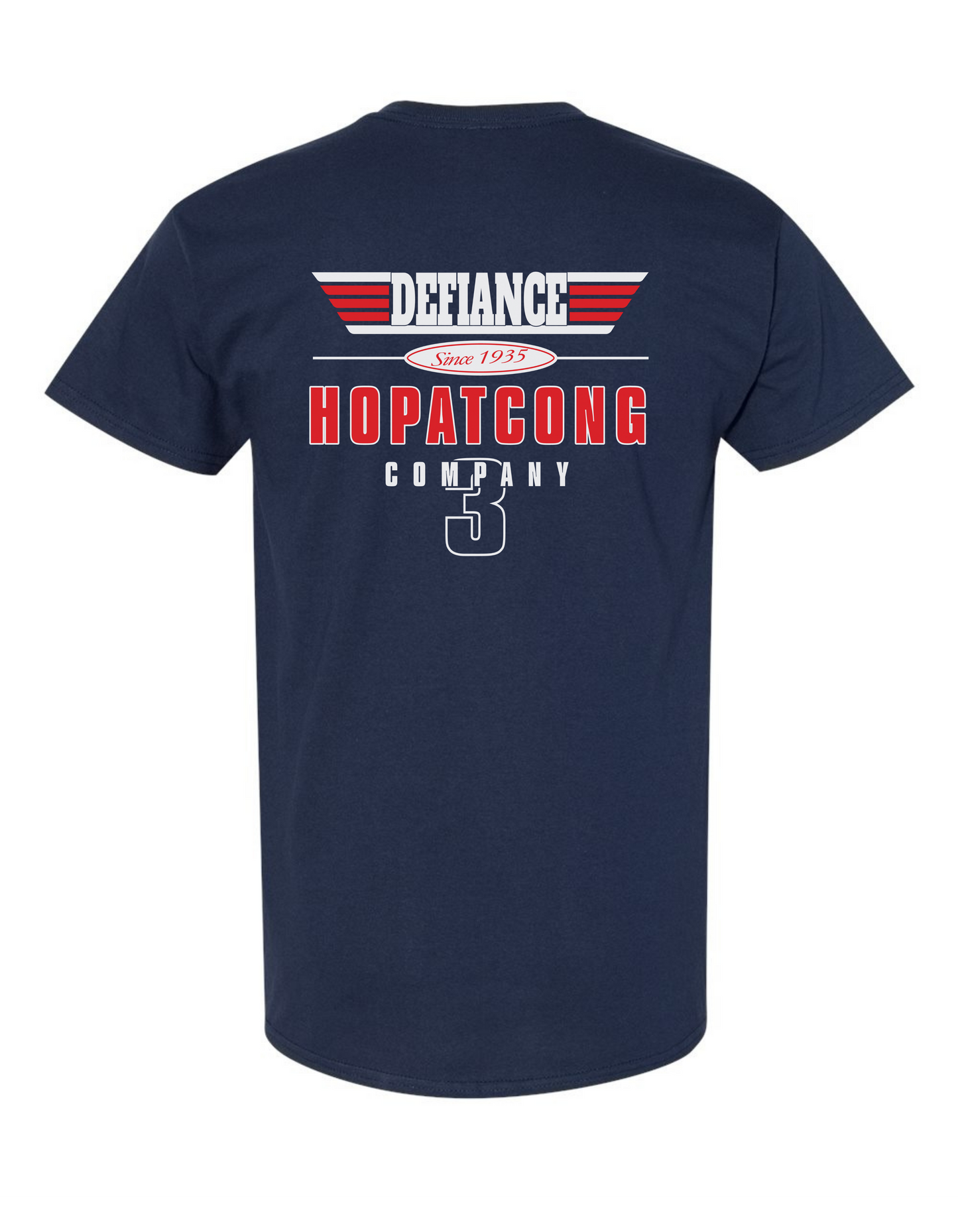 Hopatcong Maltese Cross Short Sleeve T-Shirt
