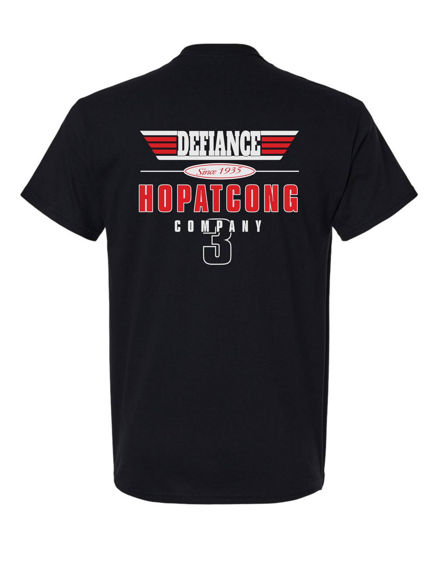 Hopatcong Maltese Cross Short Sleeve T-Shirt