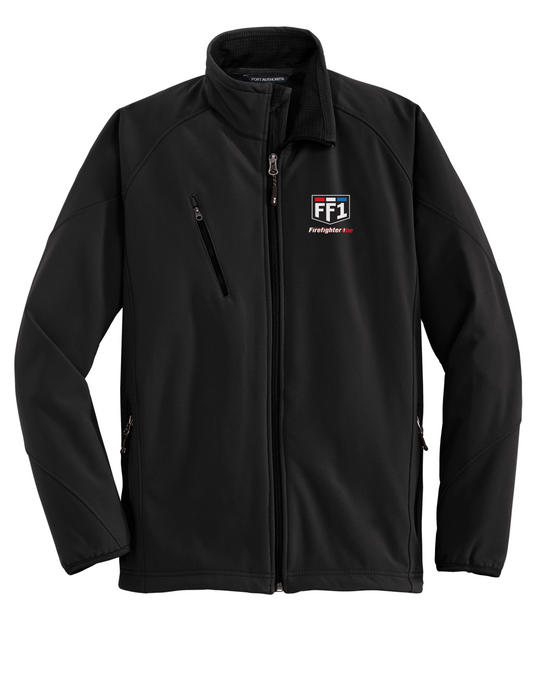 Port Authority Men's Textured Soft Shell Jacket