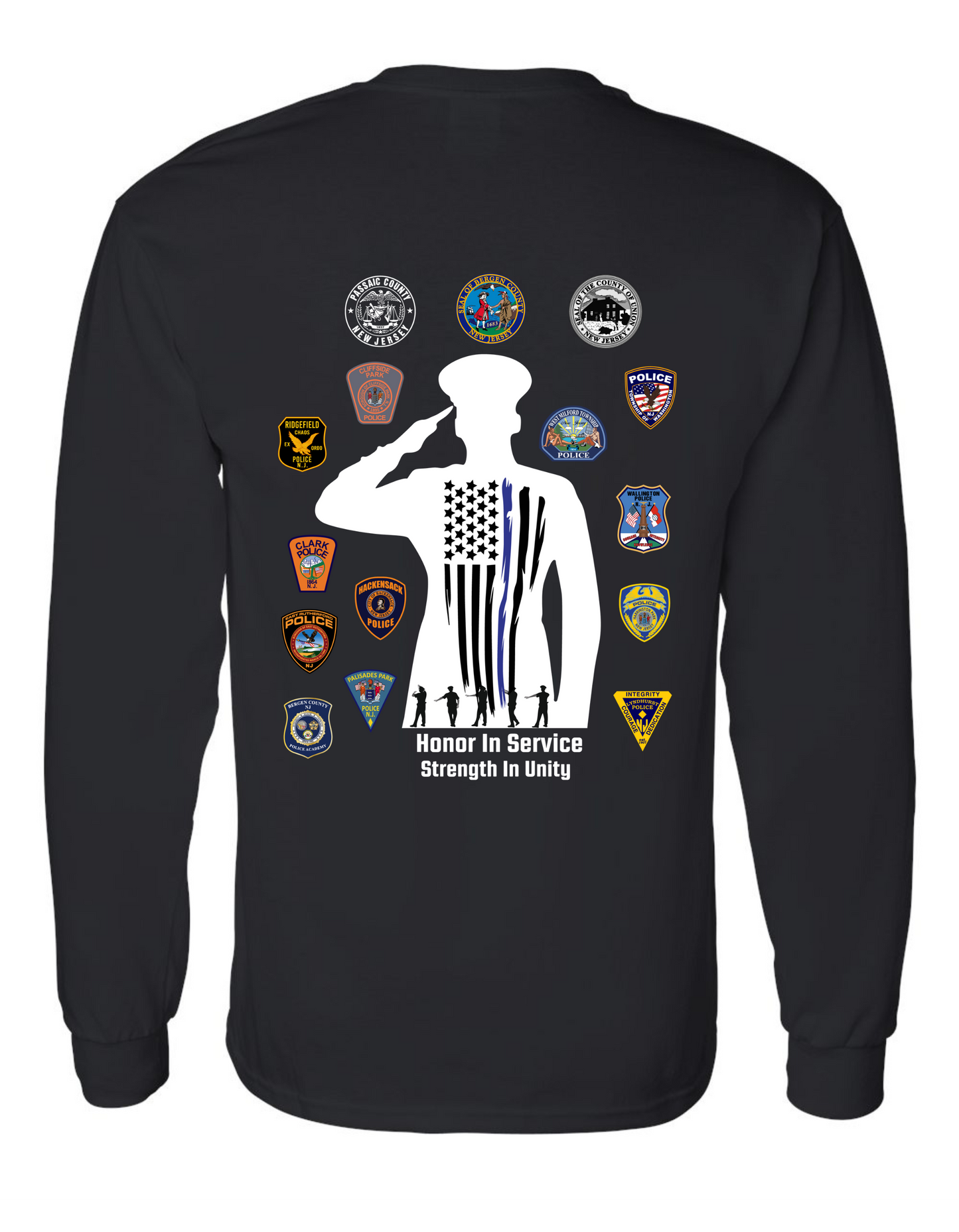 Bergen County Police Academy Long Sleeve T-Shirt