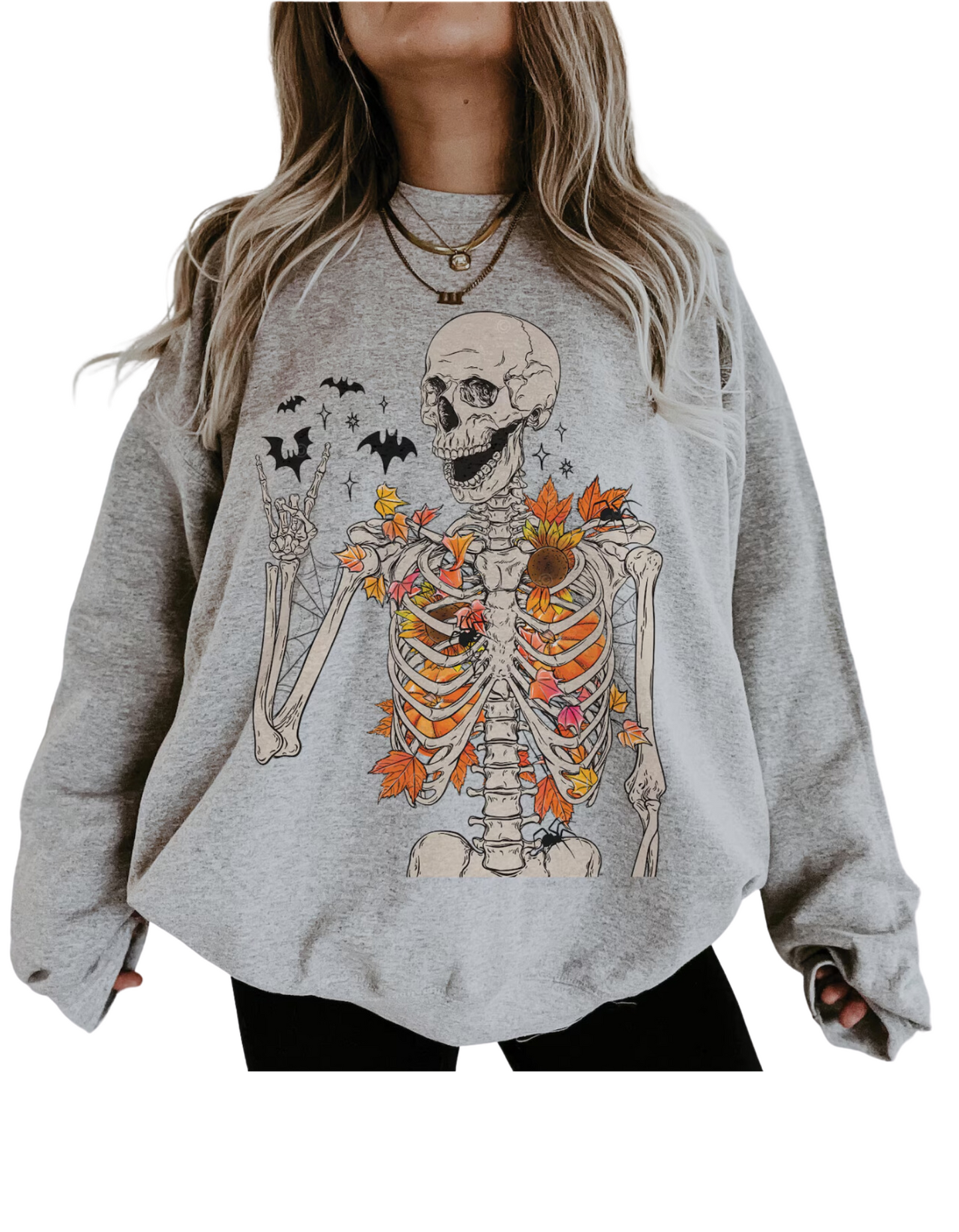 Skeleton Fall Crewneck
