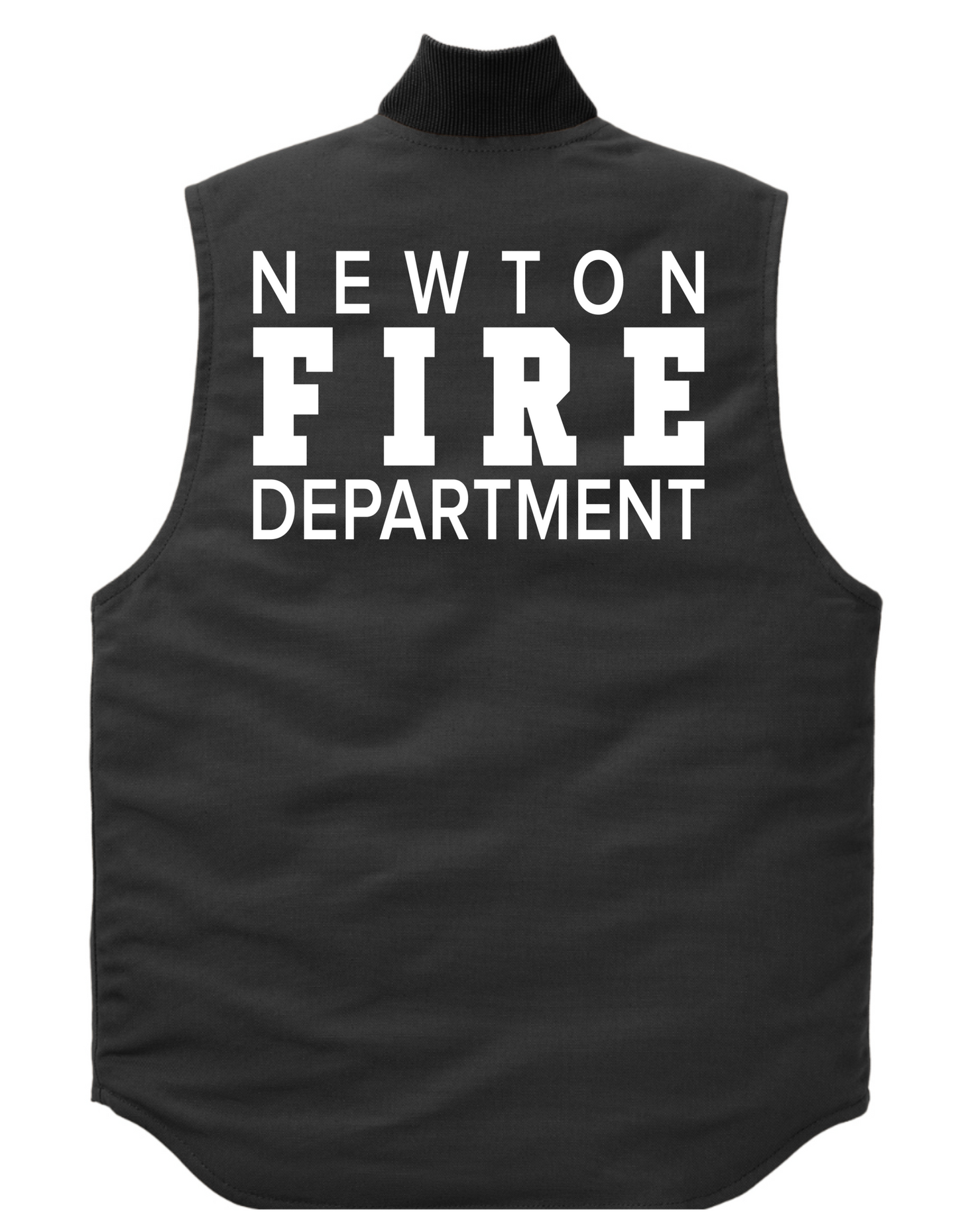 Newton Fire Embroidered Carhartt Duck Vest