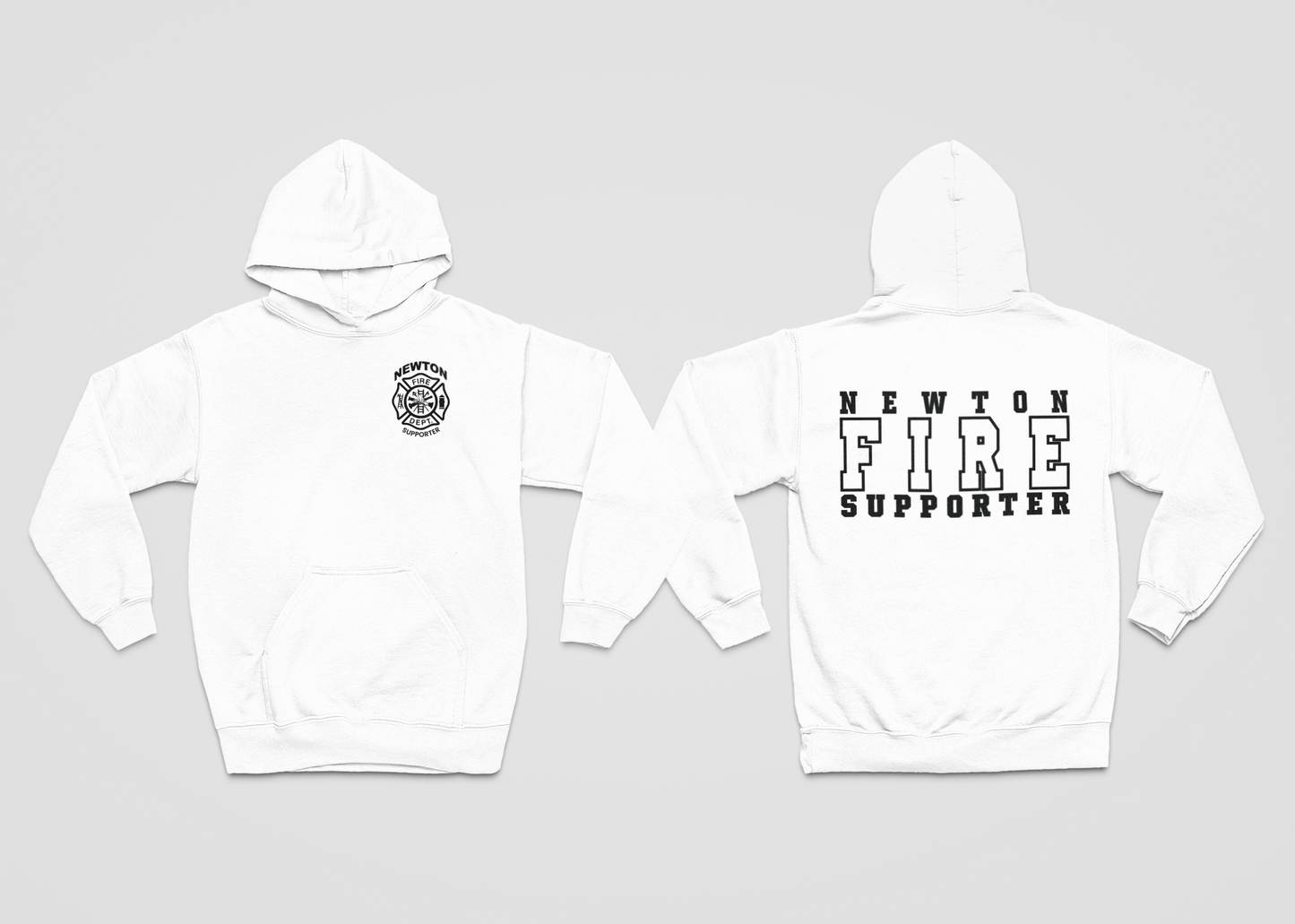 Newton Fire Department Supporter - Hoodie