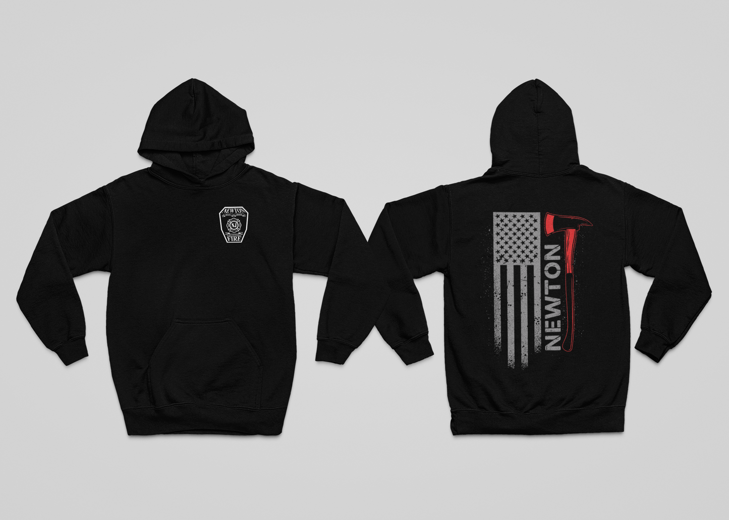 Newton FD Seal With Flag Hoodie