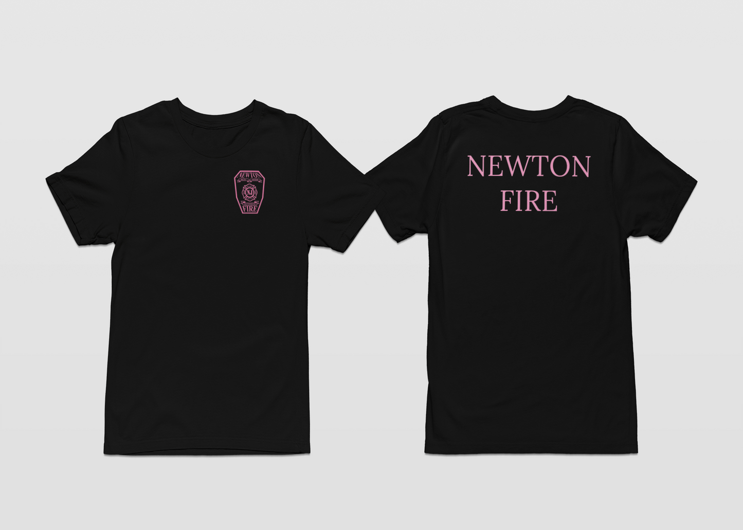 Breast Cancer Awareness Edition: Newton FD Seal T-Shirt