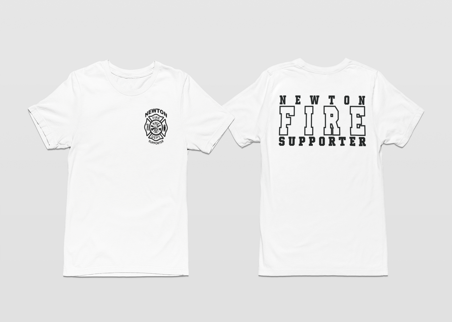 Newton Fire Department Supporter - Short Sleeve T-Shirt