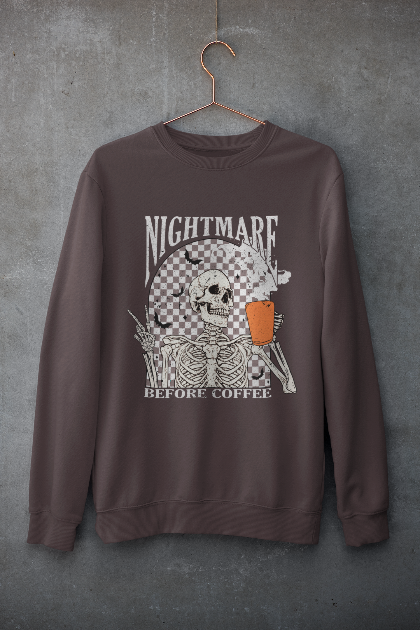 Nightmare Before Coffee Crewneck