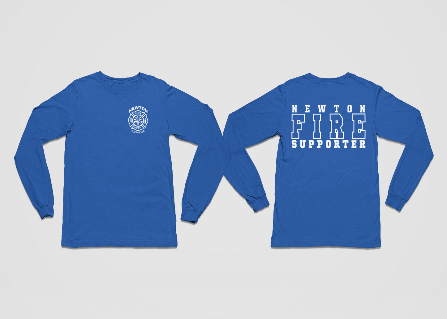 Newton Fire Department Supporter - Long Sleeve T-Shirt