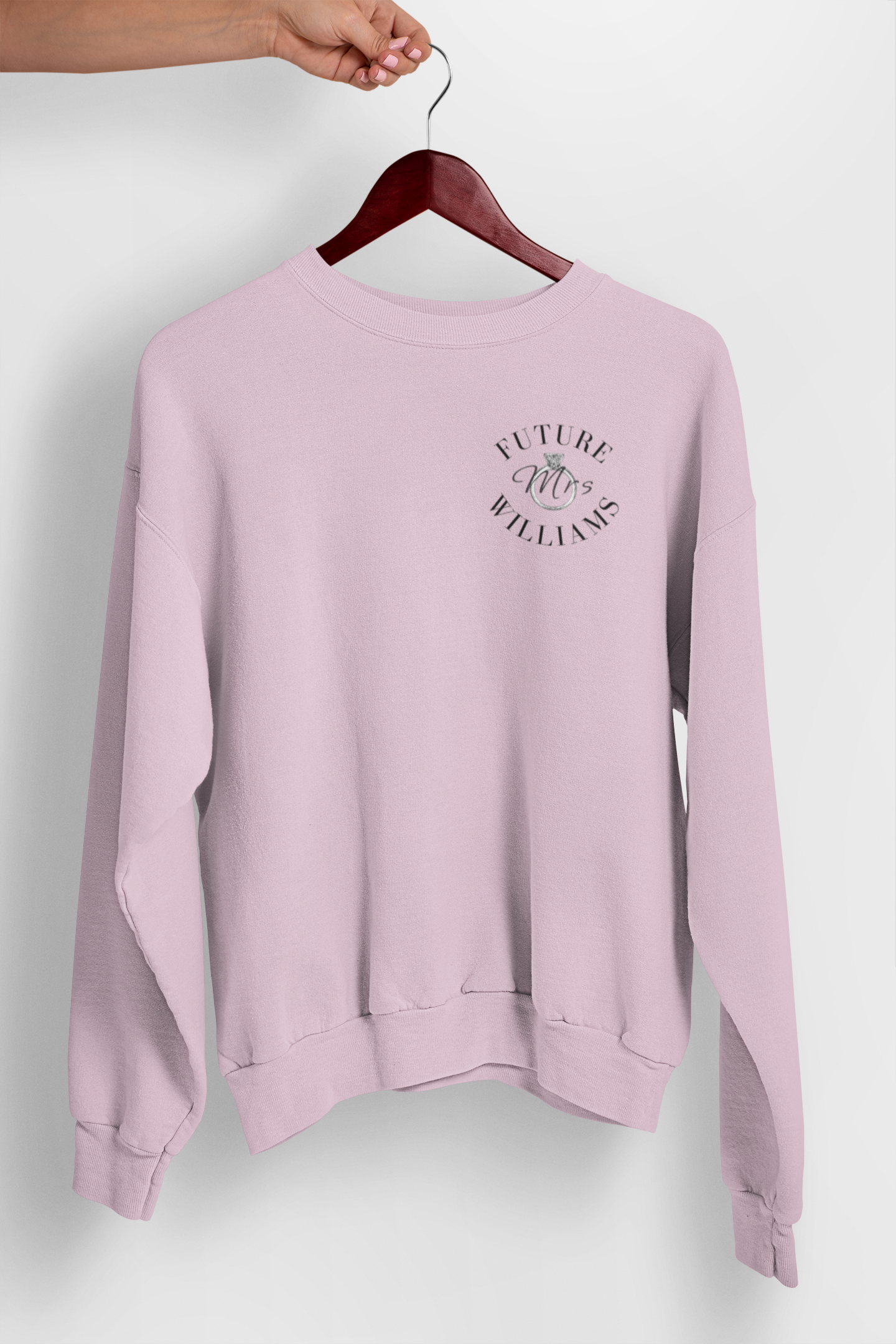 Ring Crewneck With Last Name