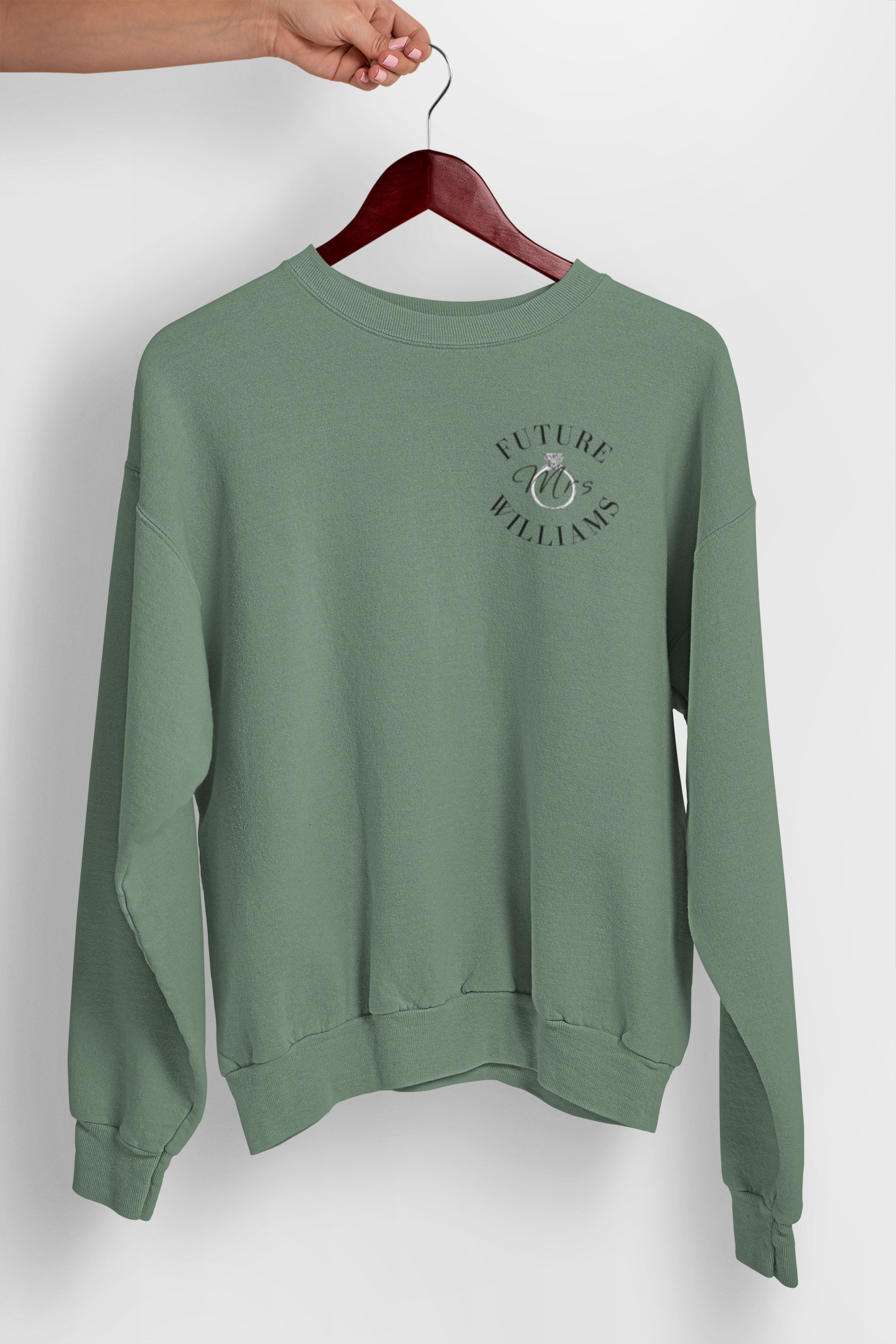 Ring Crewneck With Last Name