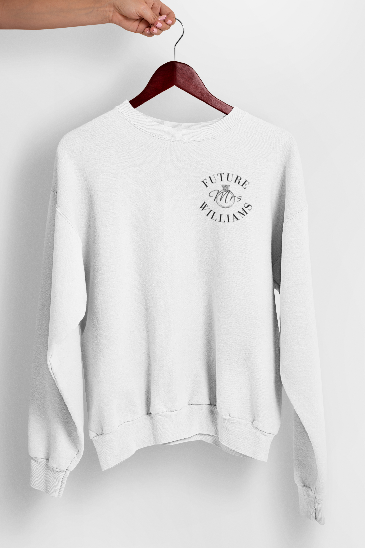 Ring Crewneck With Last Name