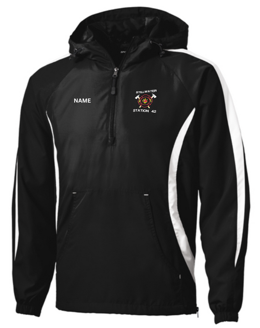 Stillwater Embroidered Sport-Tek® Colorblock Raglan Anorak