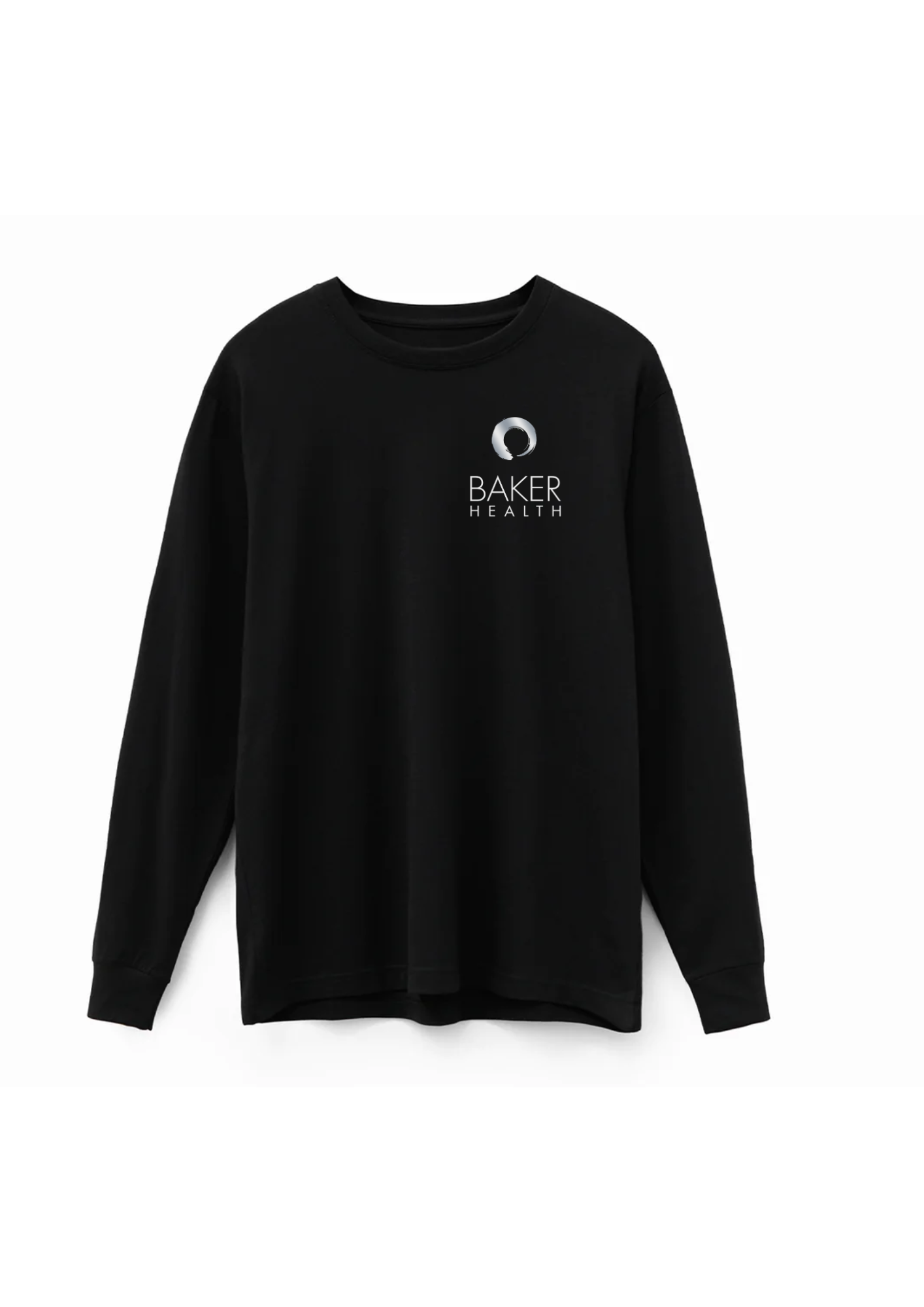 Baker Health With Logo - Unisex Long Sleeve T-Shirt