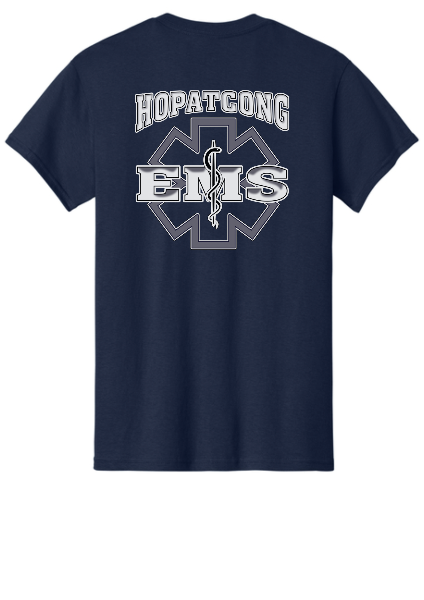 Hopatcong EMS Short Sleeve Shirt - Maltese Cross Logo