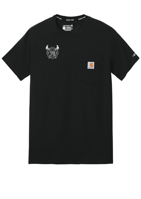 Washington Twp FD Carhartt Force Short Sleeve Pocket T-Shirt