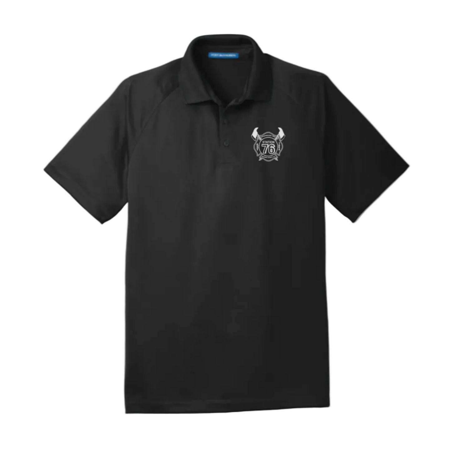 Washington Twp FD Port Authority Crossover Raglan Polo