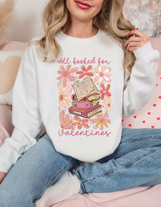 All Book for Valentines Crewneck