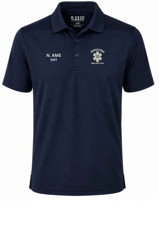 Hopatcong EMS 5.11 Tactical Professional Polo