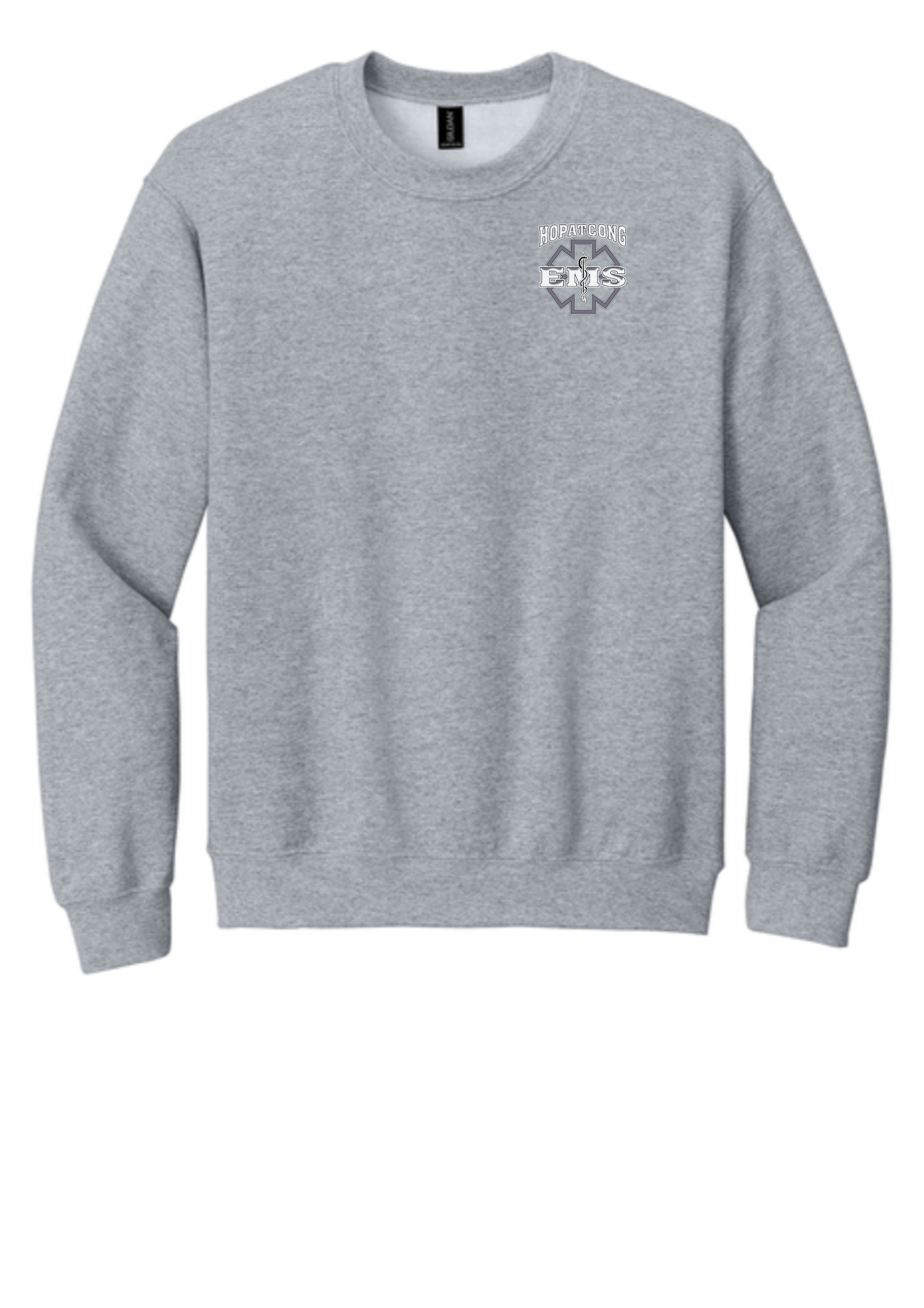 Hopatcong EMS Crewneck Sweatshirt - Maltese Cross Logo