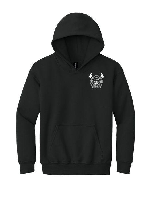 Washington Twp FD Youth Heavy Blend Hooded Sweatshirt