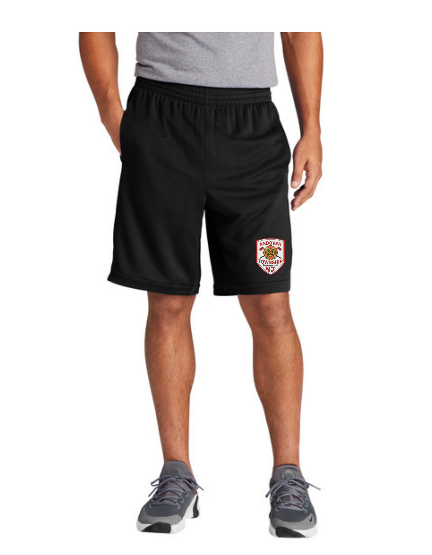 Andover Township Fire Shorts With Pockets