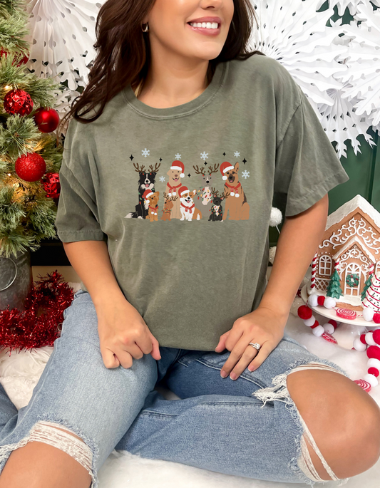 Holiday Dogs T-Shirt