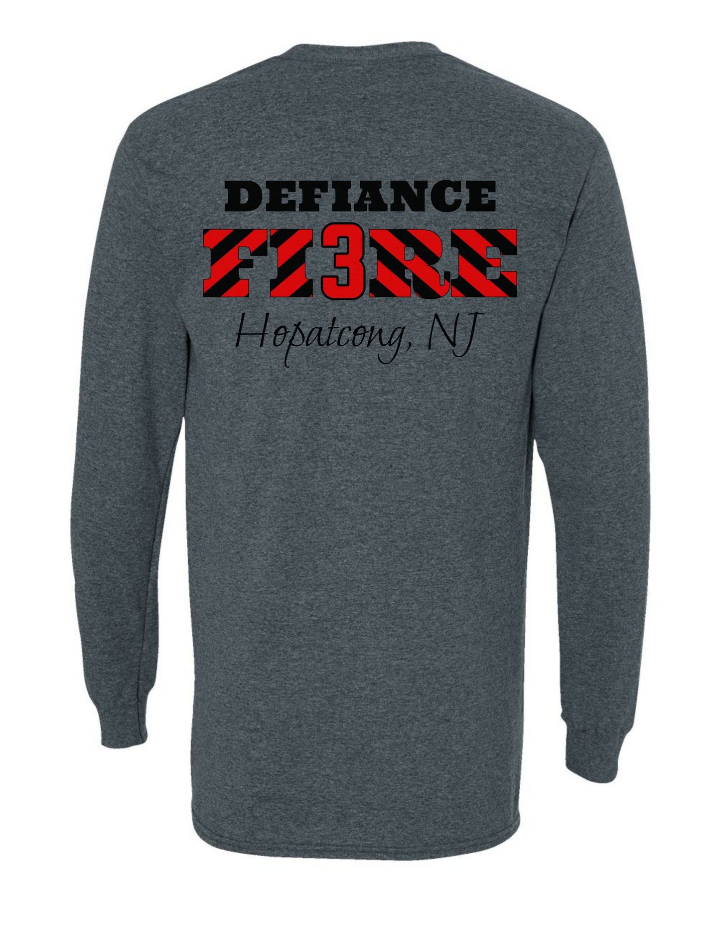 Hopatcong Defiance Fire Long Sleeve T-Shirt