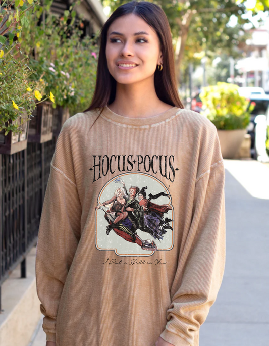 [PRE-ORDER] Hocus Pocus Corded Crewneck