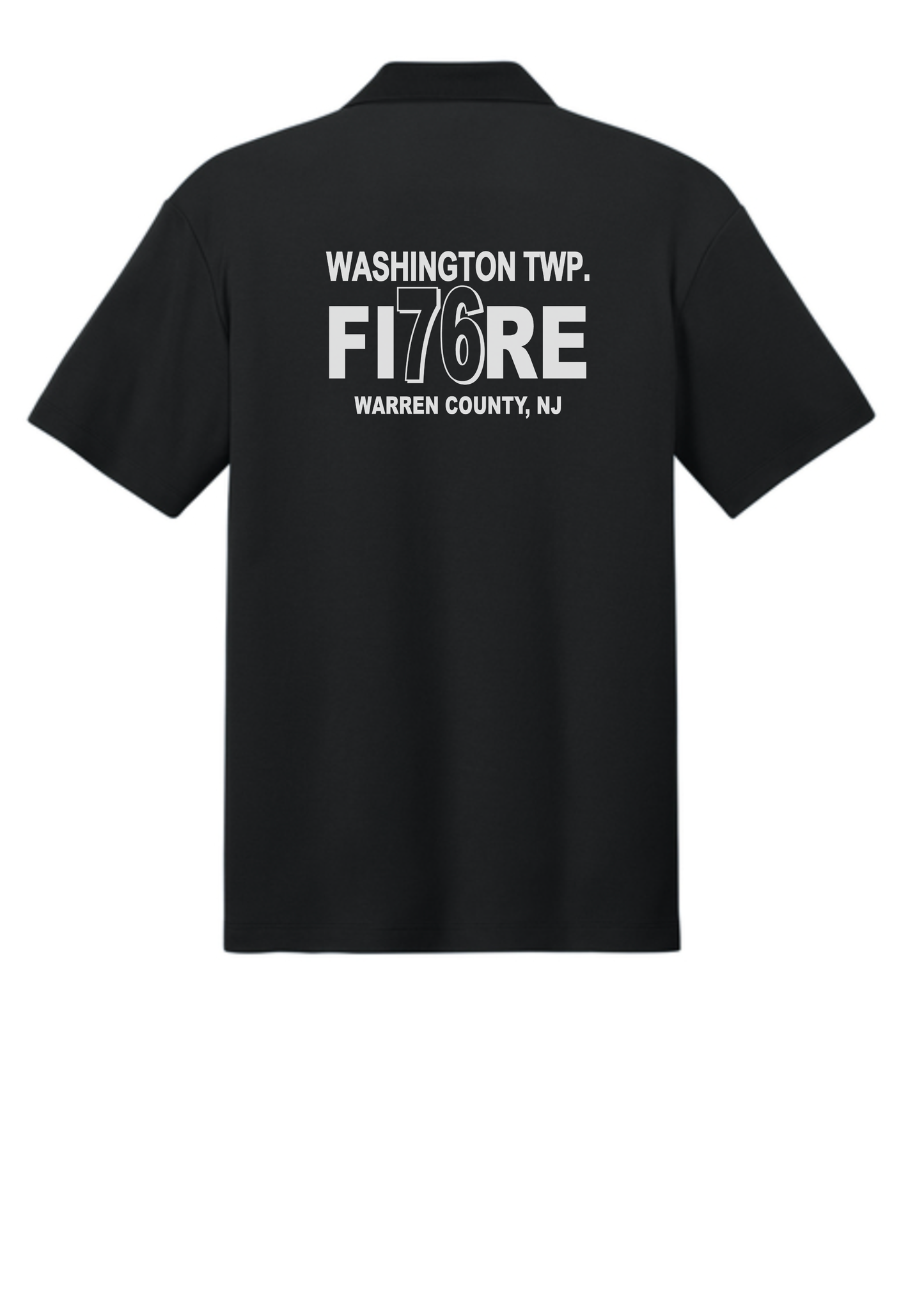 Washington Twp FD Port Authority Diamond Jacquard Polo
