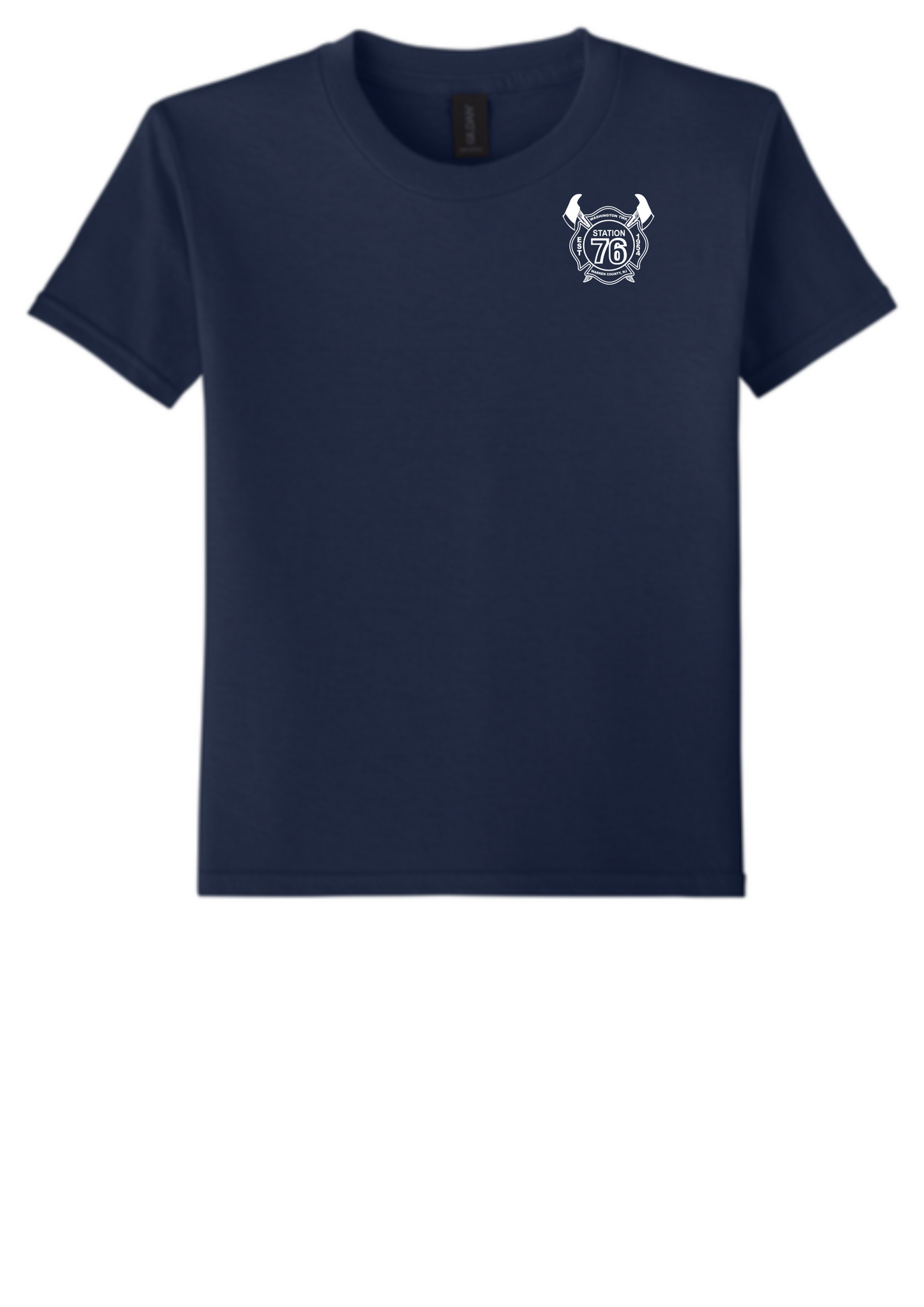 Washington Twp FD Youth Heavy Cotton T-Shirt