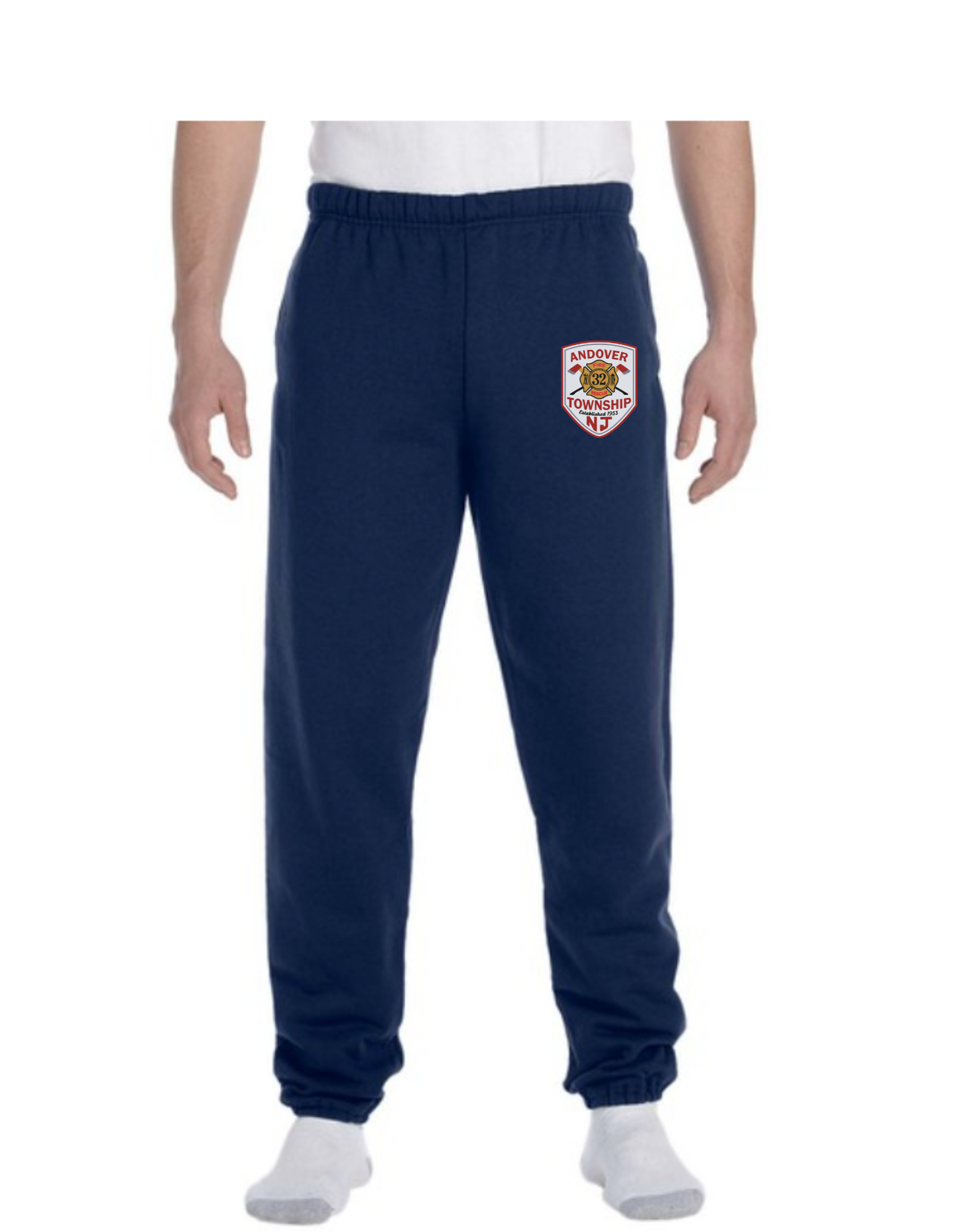 Andover Township Fire Fleece Sweatpants With Pockets