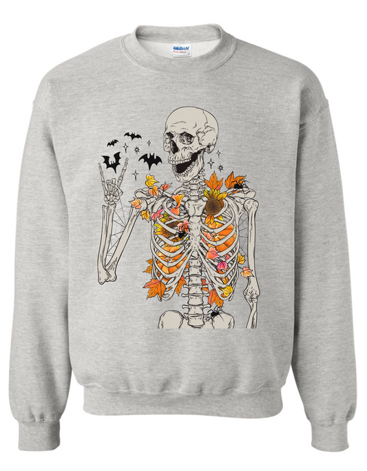 Skeleton Fall Crewneck