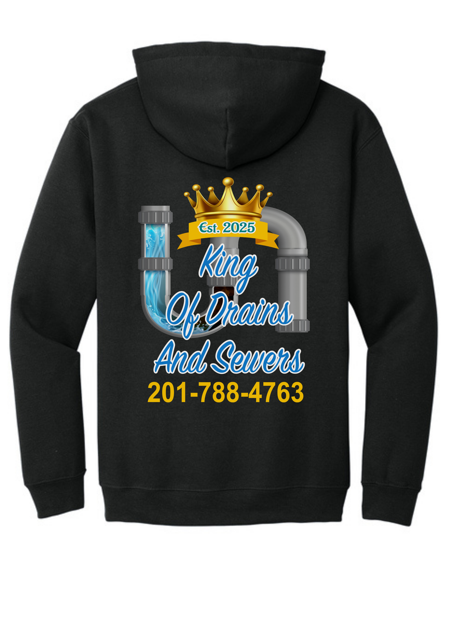 King of Drains and Sewer Hoodie