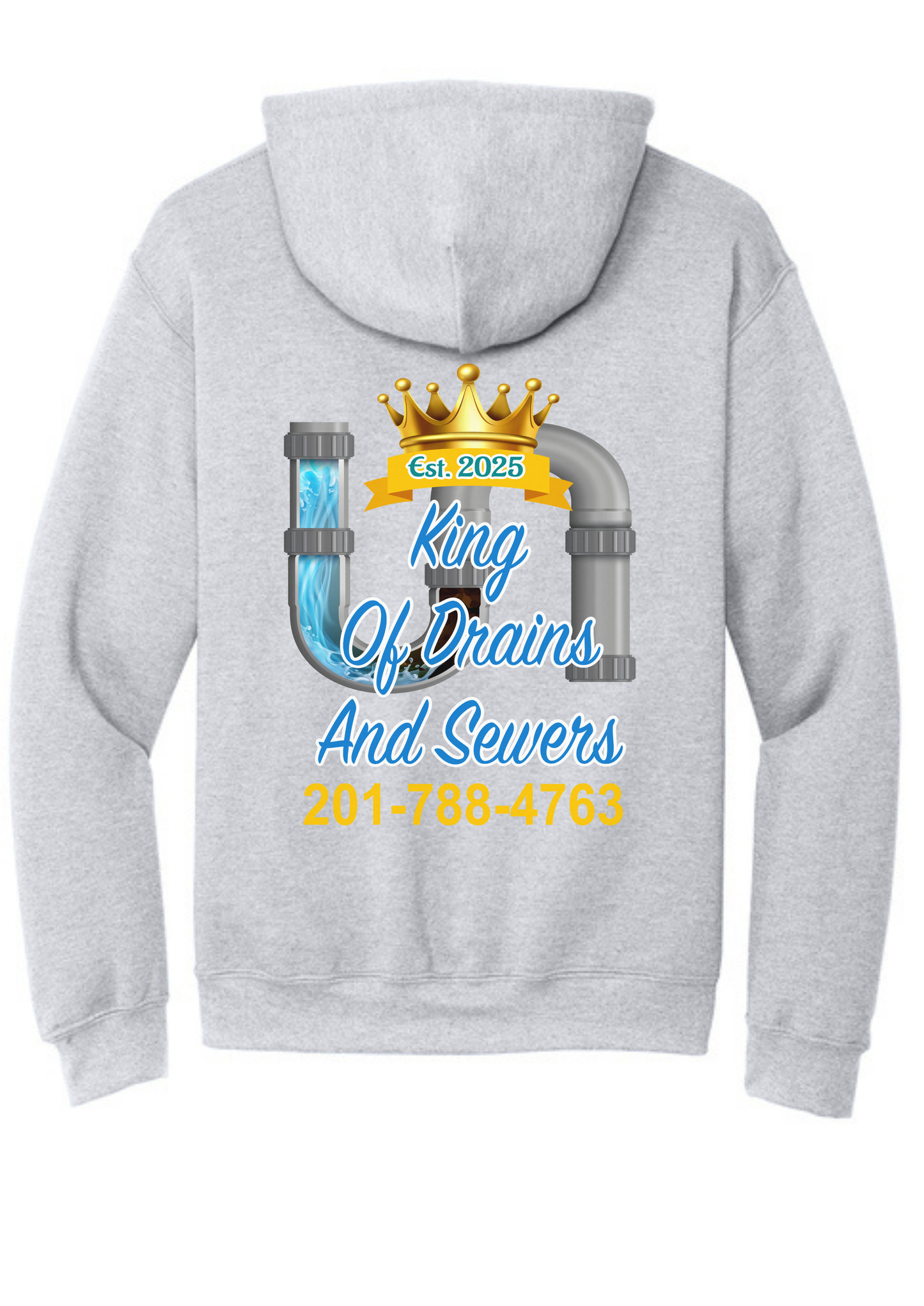 King of Drains and Sewer Hoodie