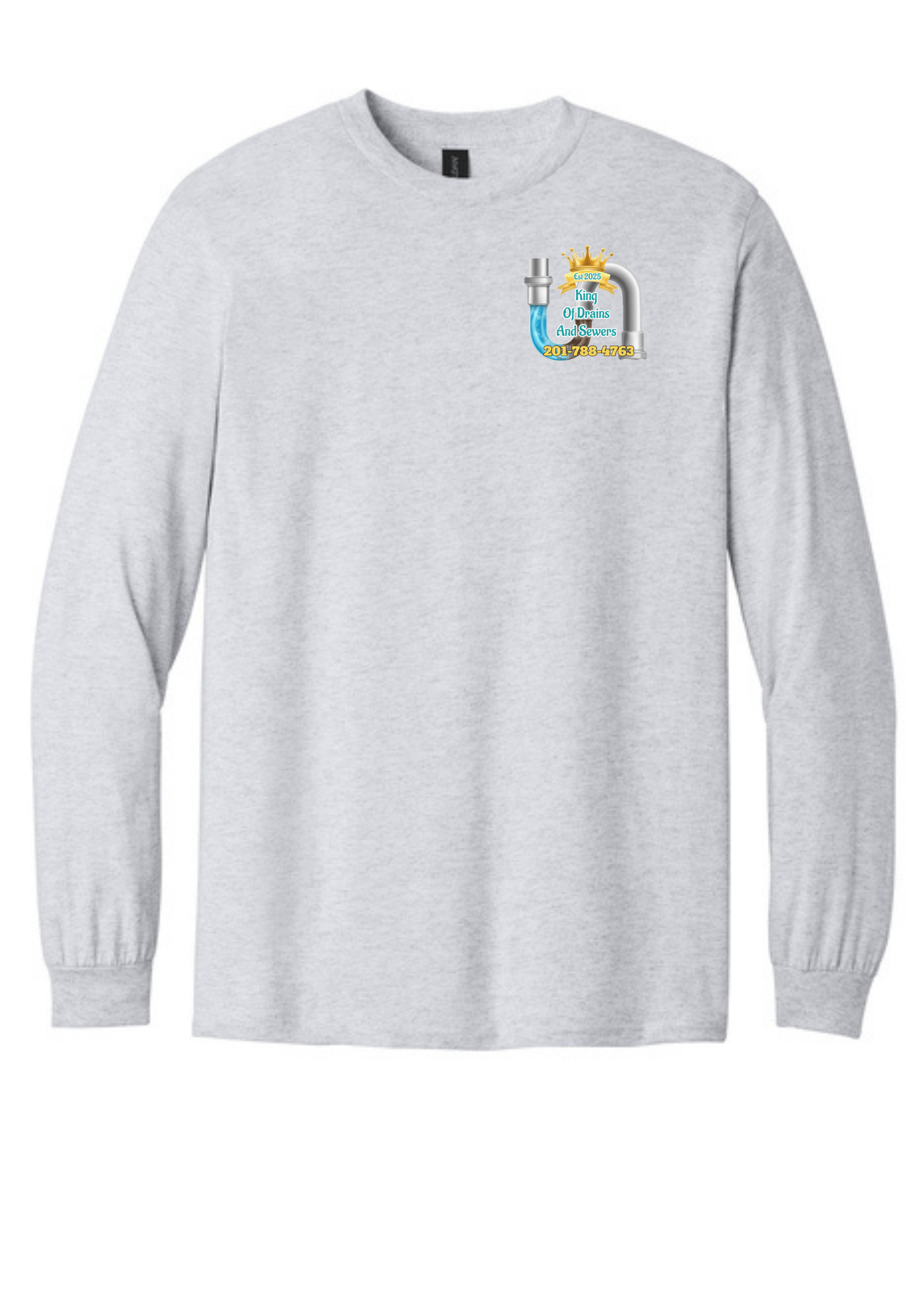 King of Drains and Sewer Long Sleeve T-Shirt