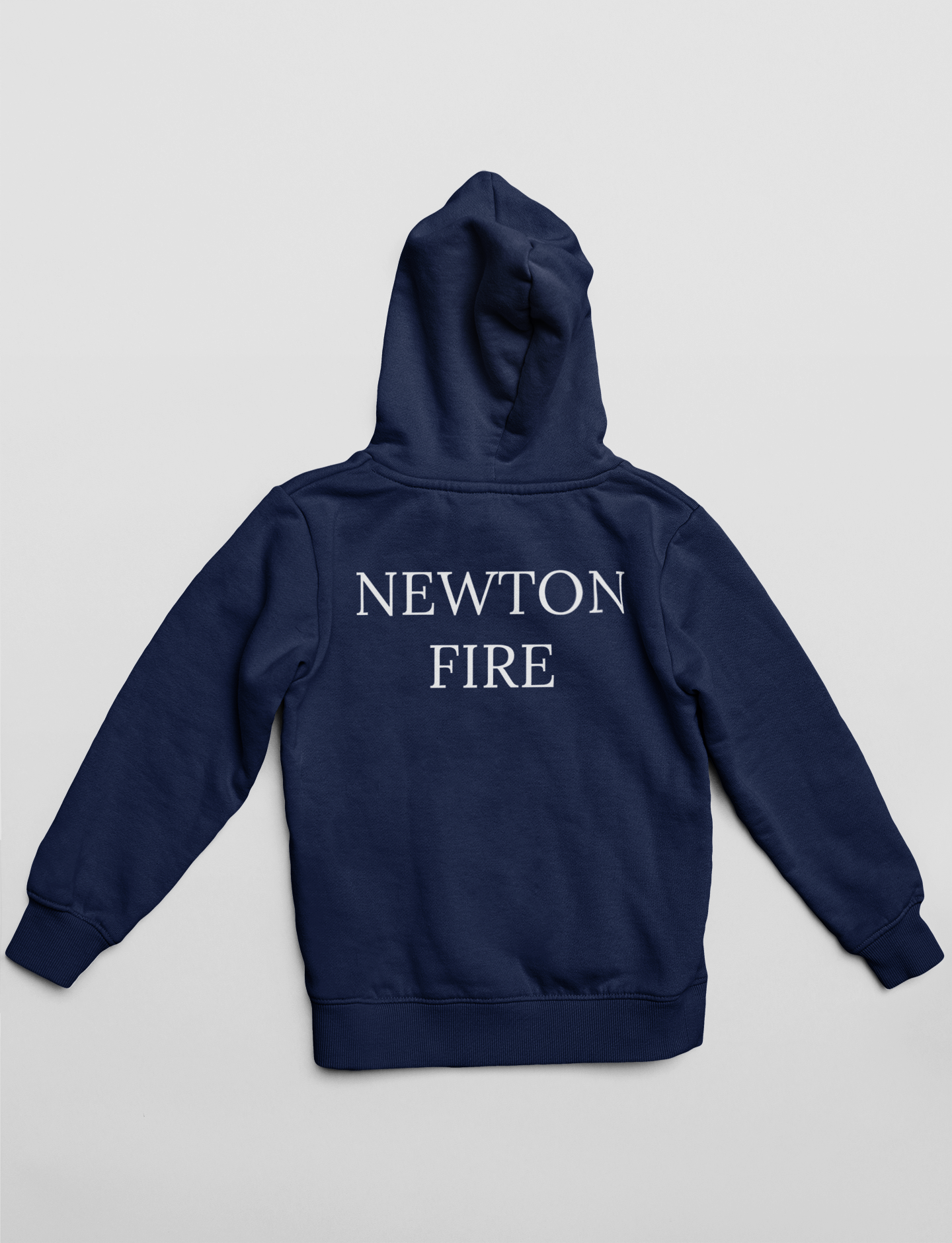 Newton Fire Maltese Cross Full-Zip Hooded Sweatshirt