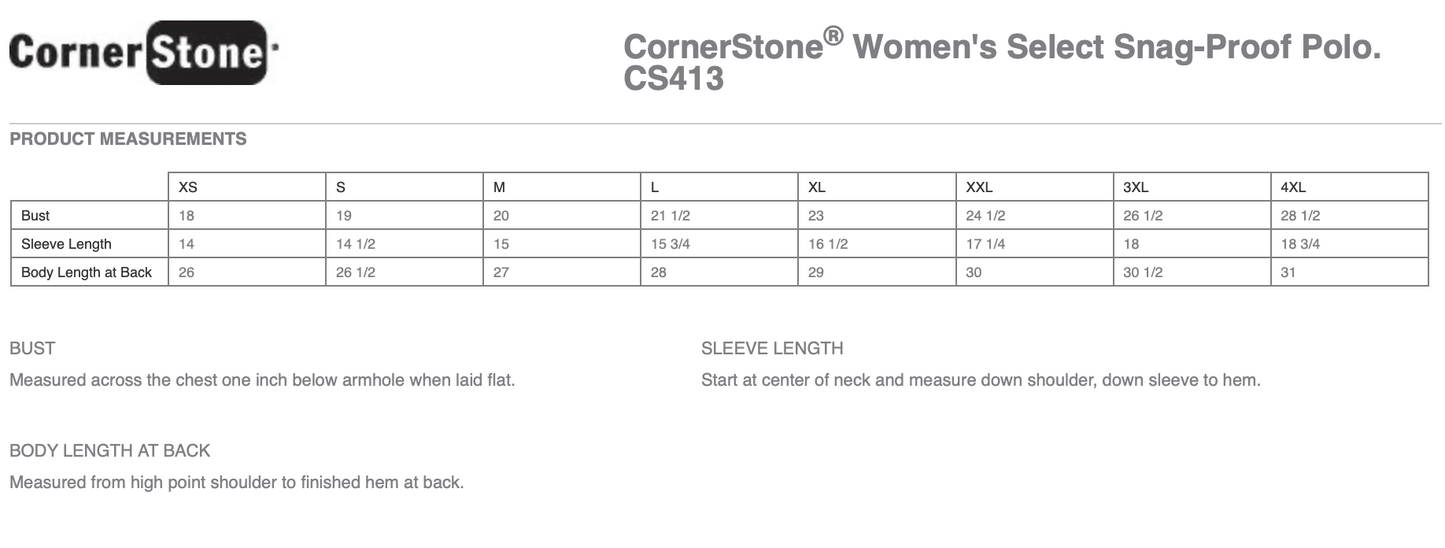 CornerStone Women's Select Snag-Proof Polo