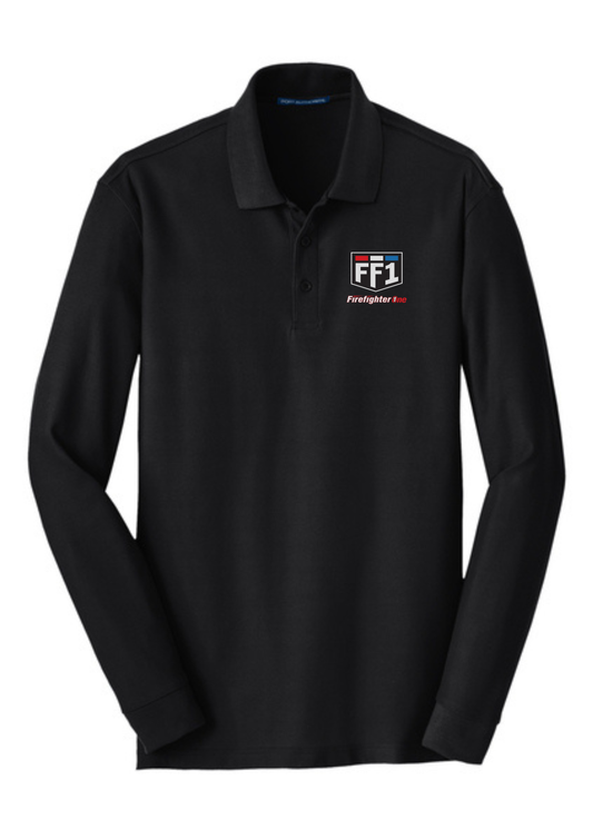 Port Authority Long Sleeve Core Classic Pique Polo