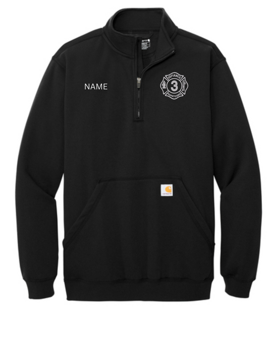 Hopatcong Embroidered Carhartt Midweight 1/4-Zip Mock Neck Sweatshirt