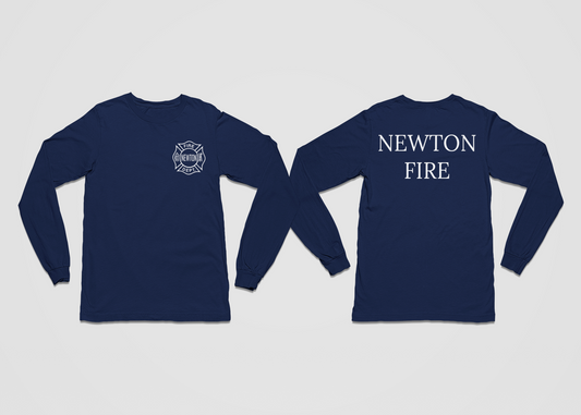 Newton Fire Maltese Cross Long Sleeve Shirt