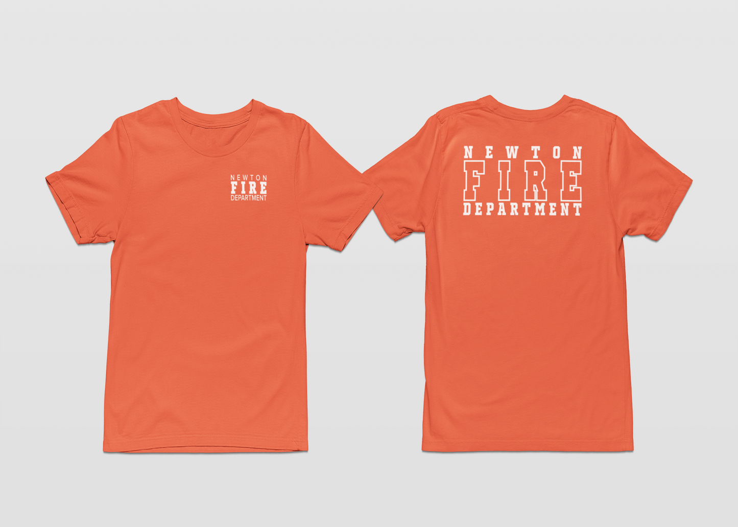 [NEW] Newton Fire Short Sleeve T-shirt - White Print