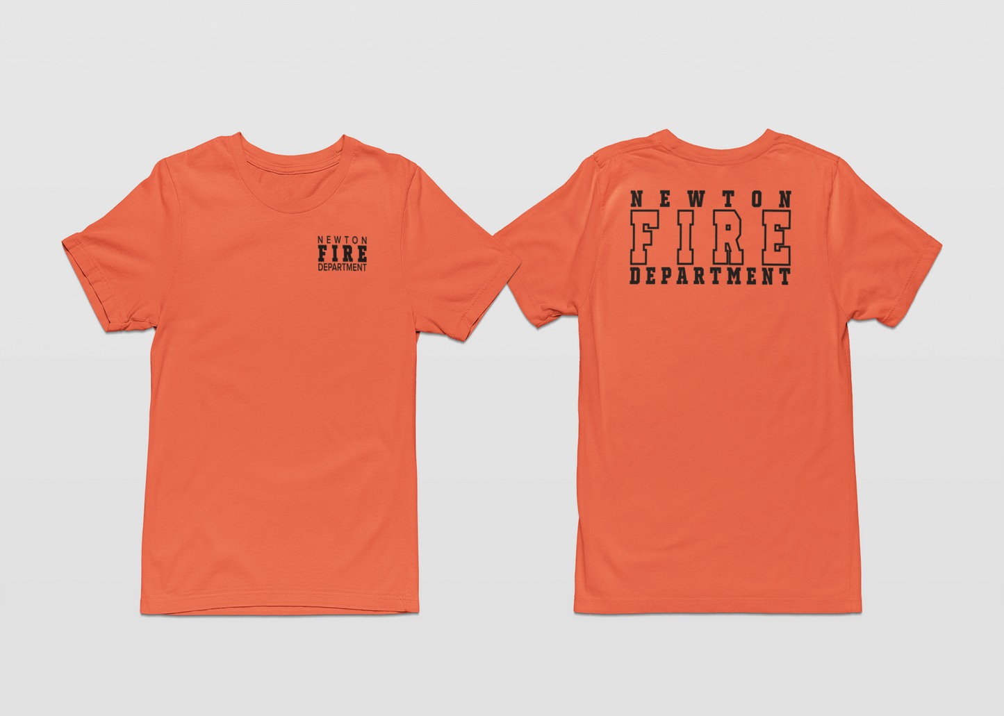 [NEW] Newton Fire Short Sleeve T-shirt - Black Print