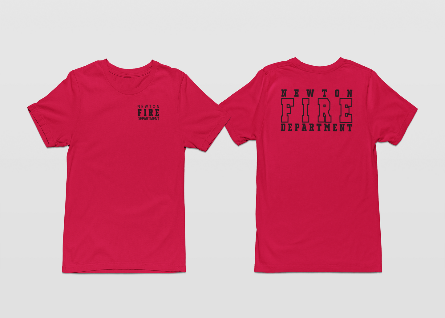 [NEW] Newton Fire Short Sleeve T-shirt - Black Print