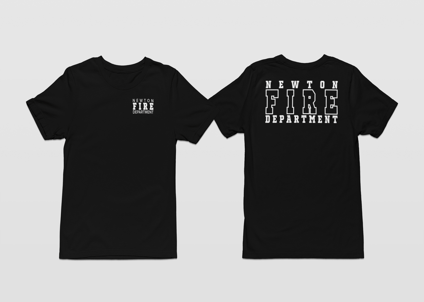[NEW] Newton Fire Short Sleeve T-shirt - White Print